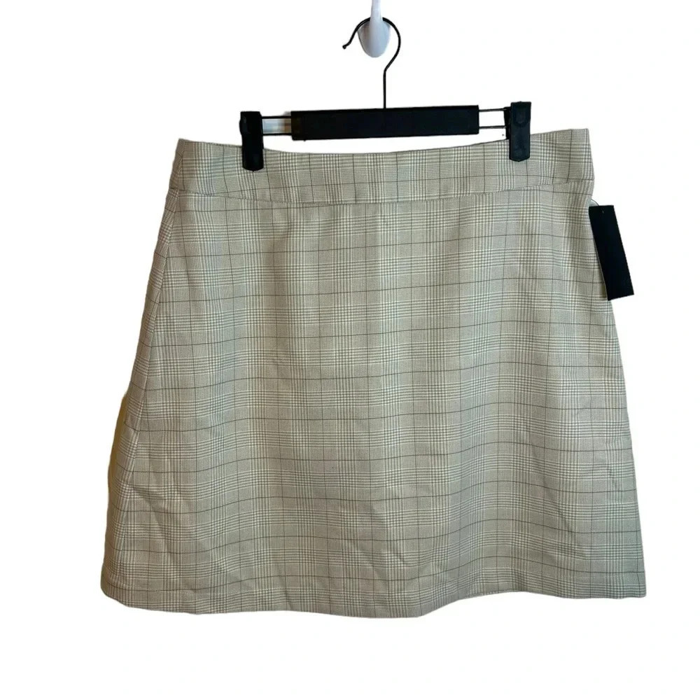 NWT THE LIMITED PLAID ACADEMIA MINI SKIRT